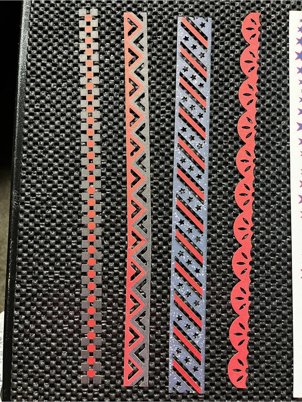 12 x 12 double sided patriotic scrapbook paper